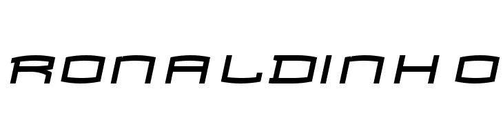 RONALDINHO Homoarakhn Font