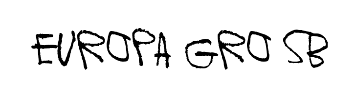 Moons of Jupiter, Europa  Free Fonts Download