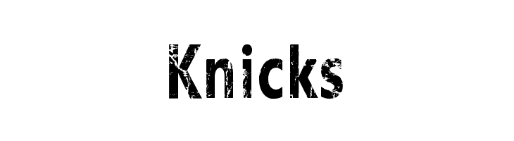White funky rabbit  Free Fonts Download