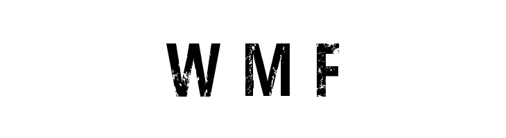 White funky rabbit  Free Fonts Download