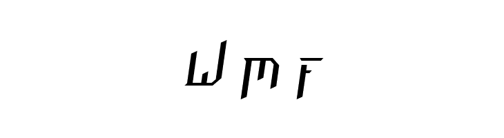 Hammerhead  Thin Italic  Free Fonts Download