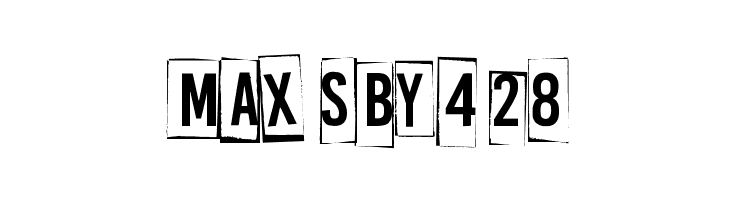 A Box For 2  Free Fonts Download