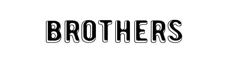 January Threed  Free Fonts Download