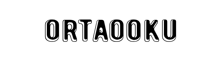 January Threed  Free Fonts Download