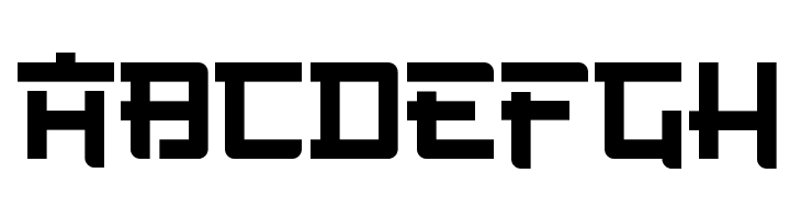 Not the far east  Free Fonts Download