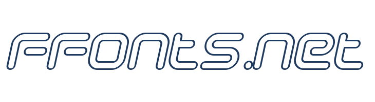 Sci Fied Outline Italic font — Lorem ipsum body text preview