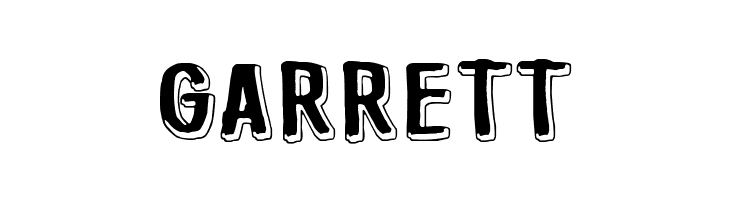 White light, black line  Free Fonts Download