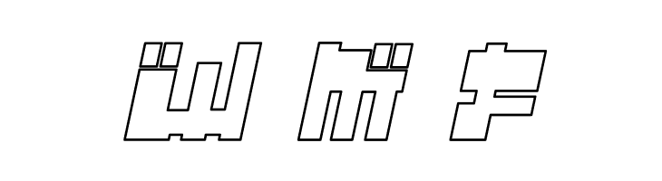 Year 2000 Replicant  Free Fonts Download