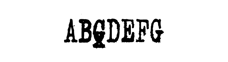 Zombie Queen XED  Free Fonts Download