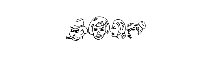 21 Heads  Free Fonts Download