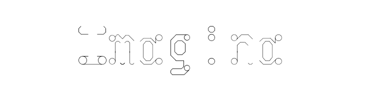 circuitos redondos  Free Fonts Download