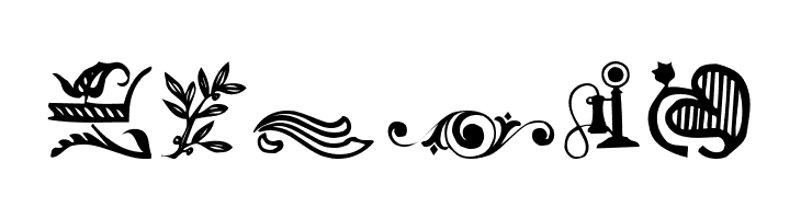 DavysDingbats Medium  Free Fonts Download