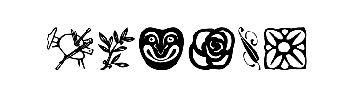 DavysDingbats Medium  Free Fonts Download