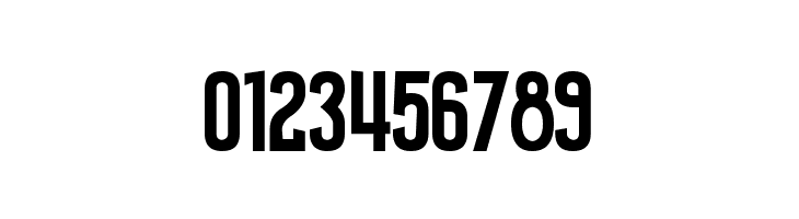 0123456789 Amateur Camcorder Font