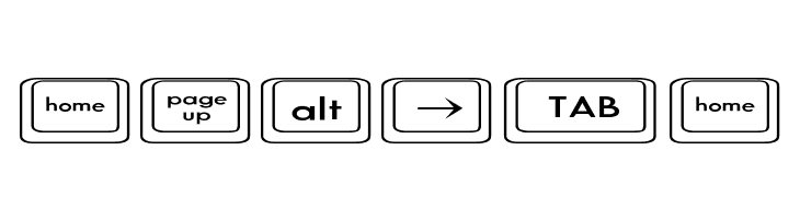 Keyboard KeysEx Expanded  Free Fonts Download