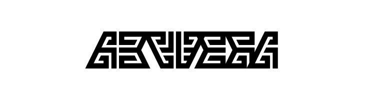 Aztechno  Free Fonts Download