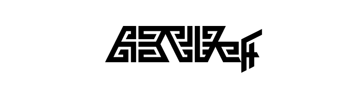 Aztechno  Free Fonts Download