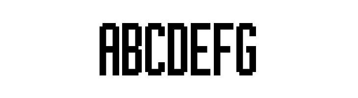Inky Thin Pixels  Free Fonts Download