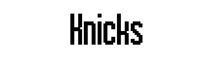 Inky Thin Pixels  Free Fonts Download