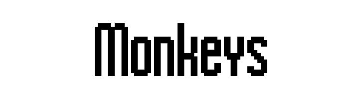 Inky Thin Pixels  Free Fonts Download