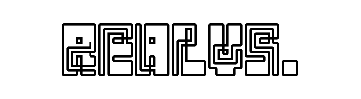 Klein Bottle Regular  Free Fonts Download