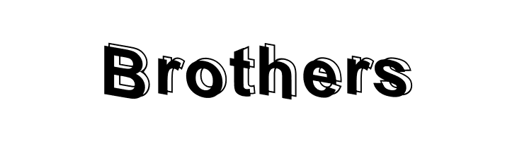 D3 Parallelism  Free Fonts Download