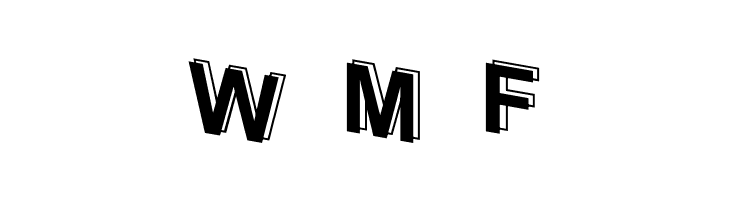 D3 Parallelism  Free Fonts Download
