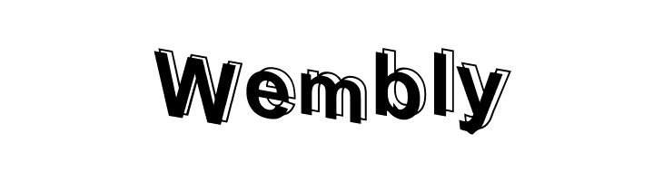 D3 Parallelism  Free Fonts Download