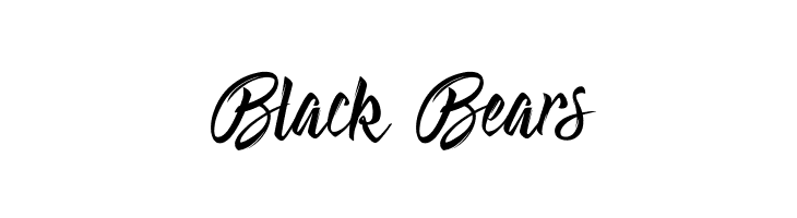 Black%2BBears Absolute Font