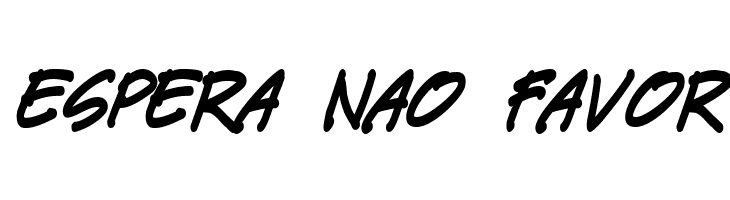 ESPERA%2BNAO%2BFAVOR Paete Round BoldItalic Font
