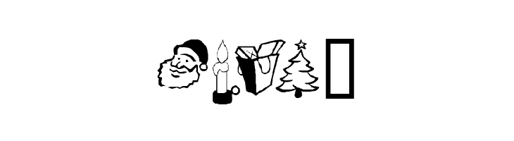 KR Christmas Dings Three  Free Fonts Download