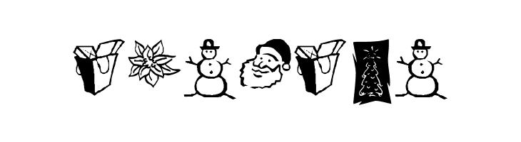 KR Christmas Dings Three  Free Fonts Download