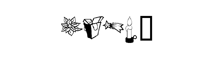 KR Christmas Dings Three  Free Fonts Download