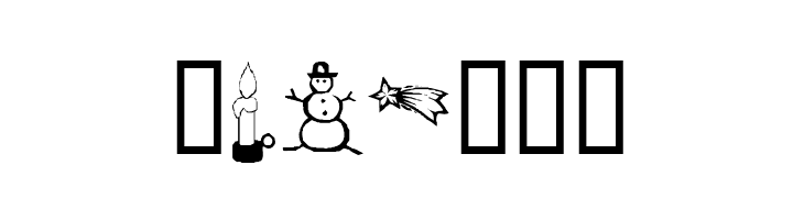 KR Christmas Dings Three  Free Fonts Download