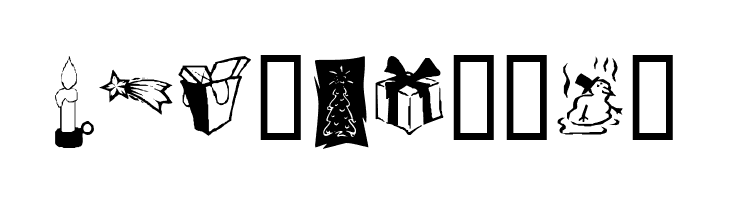 KR Christmas Dings Three  Free Fonts Download