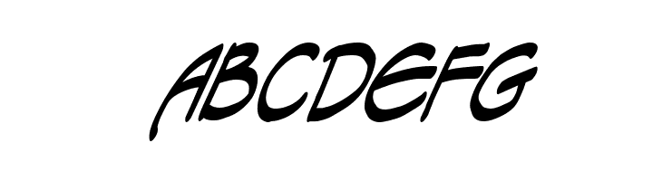 Tagapagsalaysay Caps [Narrator] Italic  Free Fonts Download