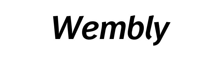 WendelinReduced-BoldItalic  Free Fonts Download