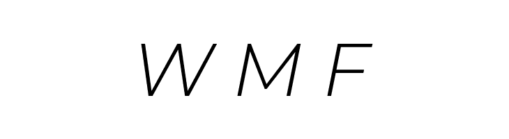 Montserrat Light Italic  Free Fonts Download