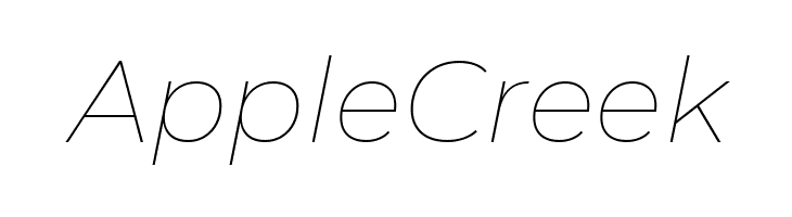 Montserrat Thin Italic  Free Fonts Download