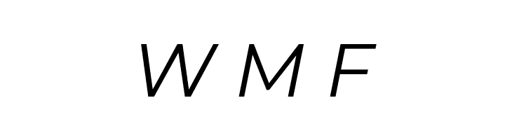 Montserrat Italic  Free Fonts Download