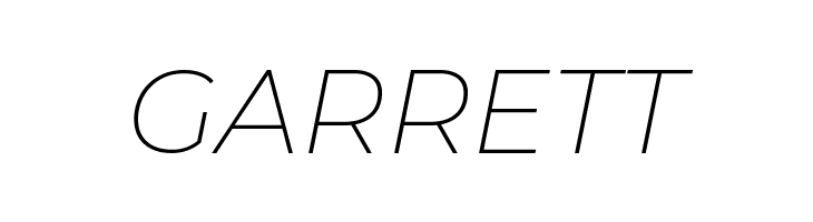 Montserrat ExtraLight Italic  Free Fonts Download