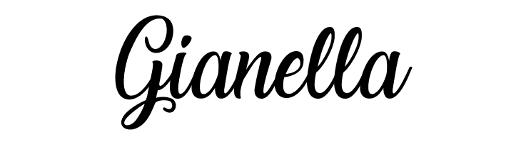 Gianella Laughing and Smiling Font