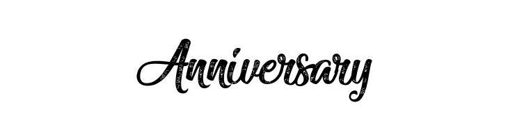 Anniversary Miraculous&Christmas Font