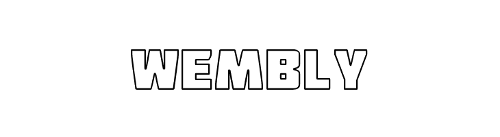 Deadpool Outline  Free Fonts Download