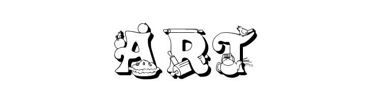 Kitchen Kapers II  Free Fonts Download