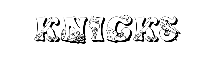 Kitchen Kapers II  Free Fonts Download