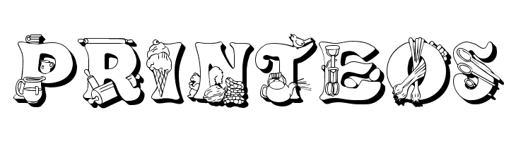 Kitchen Kapers II  Free Fonts Download