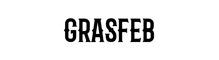 GRASFEB Barbaro Western Font