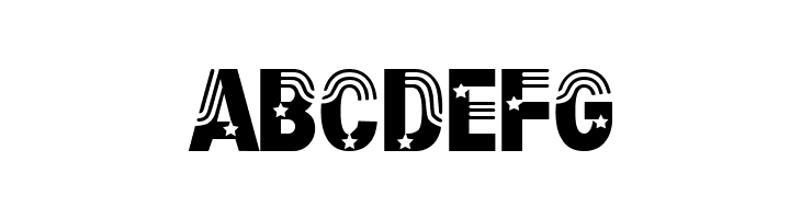 Stars & Stripes  Free Fonts Download