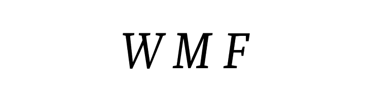 Faustina VF Beta Italic  Free Fonts Download